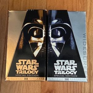 Star Wars trilogy special edition Widescreen and Standard VHS bundle